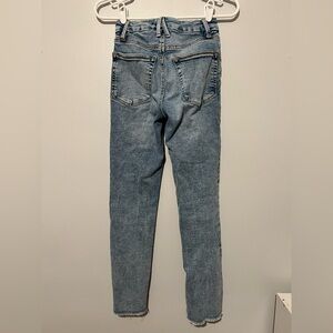 Good American Blue Straight Jeans